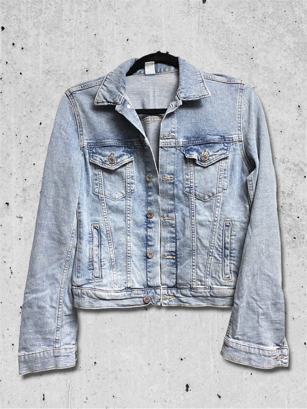 H&M Light Blue Denim Jacket - Women's Jean Jacket